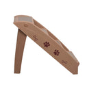 Folding Dog Stairs Brown