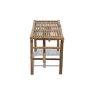 Folding Garden Bench Bamboo