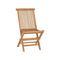 Folding Garden Chairs 2 Pcs Solid Teak Wood