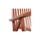 Folding Garden Chairs 3 Pcs Solid Acacia Wood