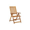 Folding Garden Chairs 3 Pcs With Cushions Solid Acacia Wood