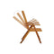 Folding Garden Chairs 3 Pcs With Cushions Solid Acacia Wood