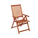 Folding Garden Chairs 6 Pcs Solid Acacia Wood