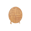 Folding Garden Table 120 Cm Solid Teak Wood