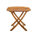 Folding Garden Table 160 X 85 X 75 Cm Solid Acacia Wood