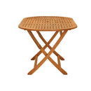 Folding Garden Table 160 X 85 X 75 Cm Solid Eucalyptus Wood