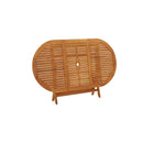 Folding Garden Table 160 X 85 X 75 Cm Solid Eucalyptus Wood