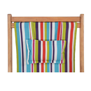 Folding Beach Chair Fabric And Wooden Frame