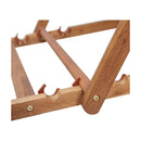 Folding Beach Chair Fabric And Wooden Frame