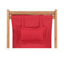 Folding Beach Chair Fabric And Wooden Frame