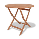 Folding Garden Table 85 X 76 Cm Solid Teak Wood