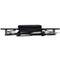 Folding Manicure Nail Table with Castors - Black