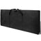 Folding Manicure Nail Table with Castors - Black