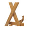 Folding Outdoor Bar Stools 2 Pcs Solid Teak Wood