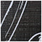 Folding Room Divider 228x170cm Black and White Feathers