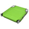 Sun Lounger With Head Cushion and Adjustable Backrest - Apple Green