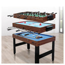 4Ft 3 In 1 Games Foosball Soccer Hockey Pool Table Table