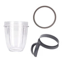 Nutribullet Short Cup Handheld Lip Ring Grey Seal 900 And 600 Models