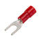 Forked Spade Terminal Red Pack Of 100