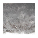 Foxy Silver Grey Shag Rug 160Cm X 230Cm