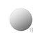 Frameless Mirror Round 30 Cm Glass