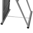 Free Standing Full Length Rectangular Mirror - Grey