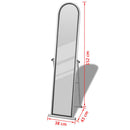 Free Standing Full Length Rectangular Mirror - Grey