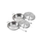 Stainless Steel 36Cm Frying Pan With Helper Handle And Lid