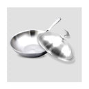 Stainless Steel 32Cm Frying Pan Top Grade Cooking Skillet With Lid