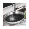 Stainless Steel 30Cm Frying Pan Non Stick Interior Skillet With Lid