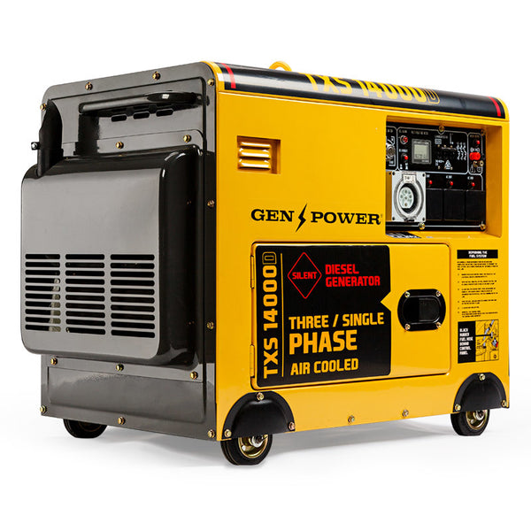 Diesel Generator 3 Three Single Phase Peak 7kW Rated 5kW 420CC
