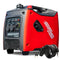 Inverter Generator 3500W Max 3200W Rated Petrol Camping, Cable Lock, Red