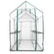 Greenfingers Greenhouse Garden Shed Storage Clear