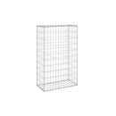 Gabion Wall With Covers Galvanised Steel 60 X 30 X 100 Cm