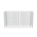 Gabion Planter Galvanised Steel 180 X 50 X 100 Cm