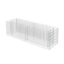 Gabion Planter Galvanised Steel 180 X 50 X 50 Cm