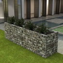 Gabion Planter Steel 360 x 90 x 100 Cm