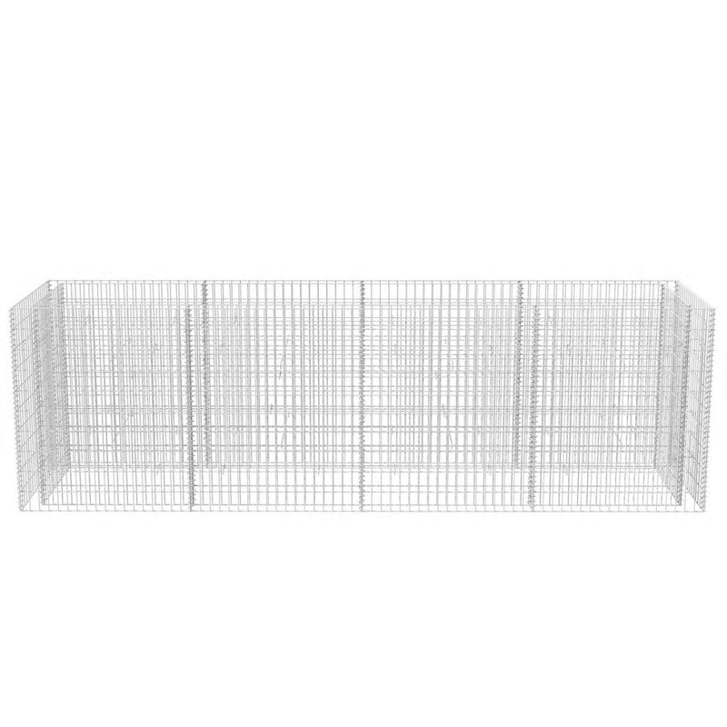 Gabion Planter Steel 360 x 90 x 100 Cm