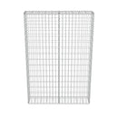 Gabion Wall With Covers Galvanised Steel 100 X 20 X 150 Cm