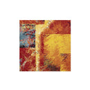 Multi Colour Rectangle Shape Star Rug 240 X 330Cm
