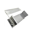 Galvanised Steel Automatic Chicken Feeder Silver