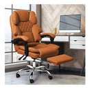 Gaming Chair Office Computer Seat Pu Leather Executive Footrest