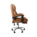 Gaming Chair Office Computer Seat Pu Leather Executive Footrest