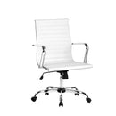 Gaming Office Black Mid Back Chair Computer Desk