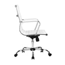 Gaming Office Black Mid Back Chair Computer Desk