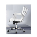 Gaming Office Black Mid Back Chair Computer Desk