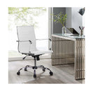 Gaming Office Black Mid Back Chair Computer Desk