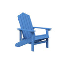 Garden Adirondack Chair Hdpe Aqua Blue