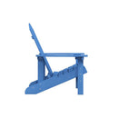 Garden Adirondack Chair Hdpe Aqua Blue