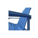 Garden Adirondack Chair Hdpe Aqua Blue
